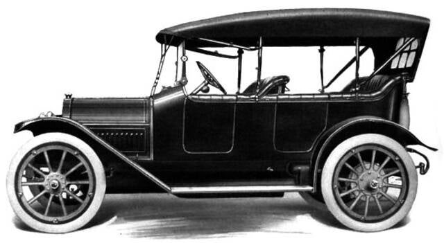 Modelo 5A de 1913. Touring