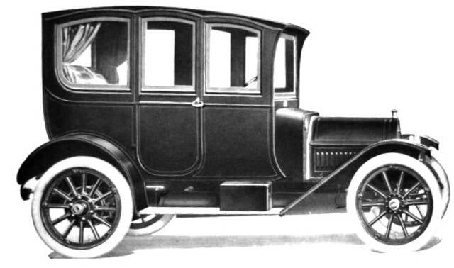 Modelo 5D de 1913. Sedan