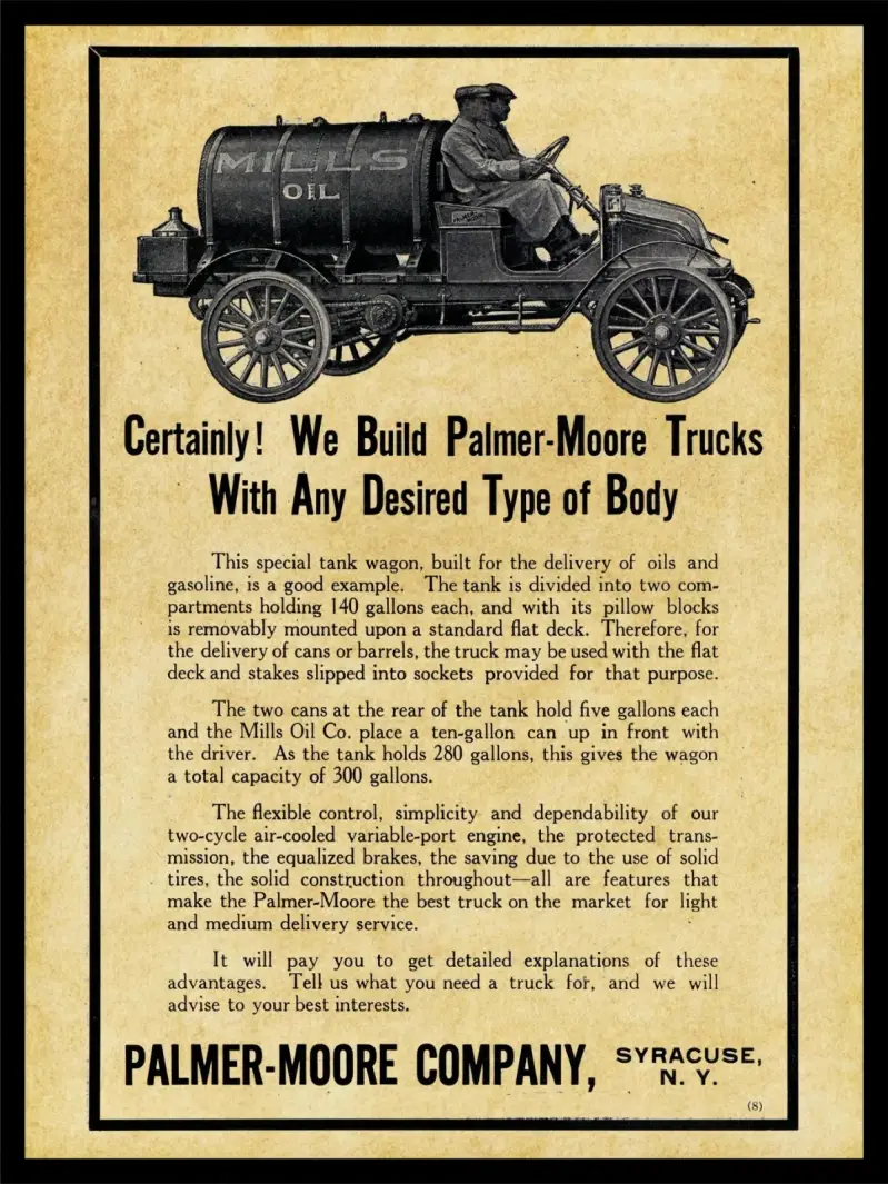 Camión Cisterna de Petróleo Mills