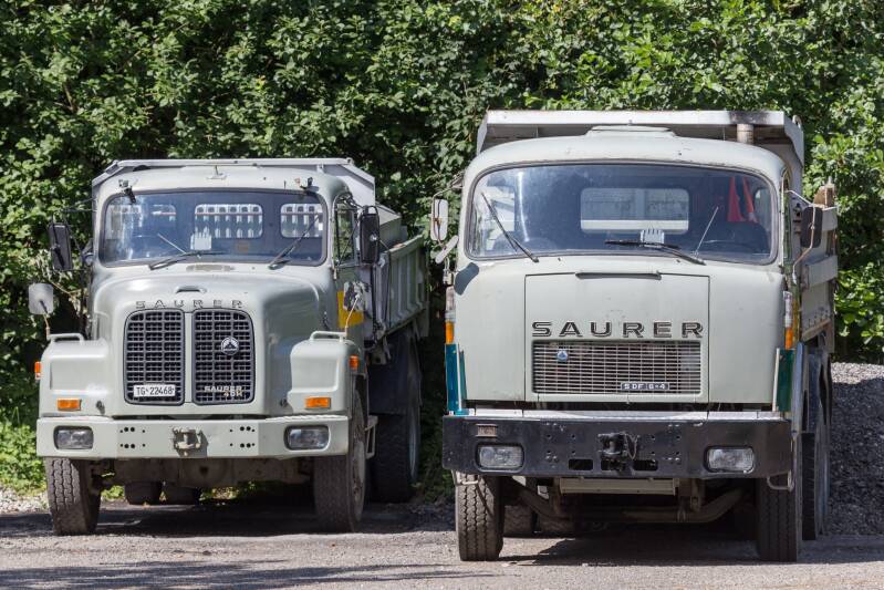 Saurer D330N y 5DF 6x4