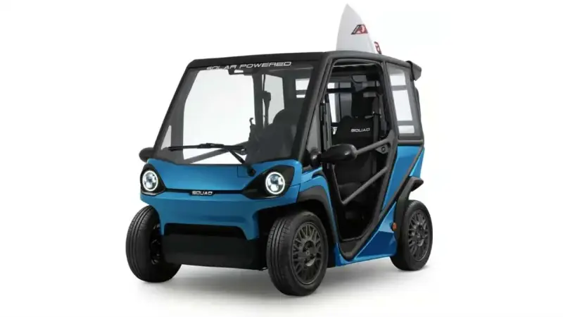 Squad Solar City Car