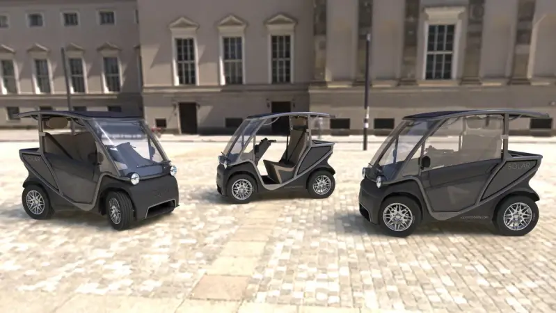 Squad Solar City Car