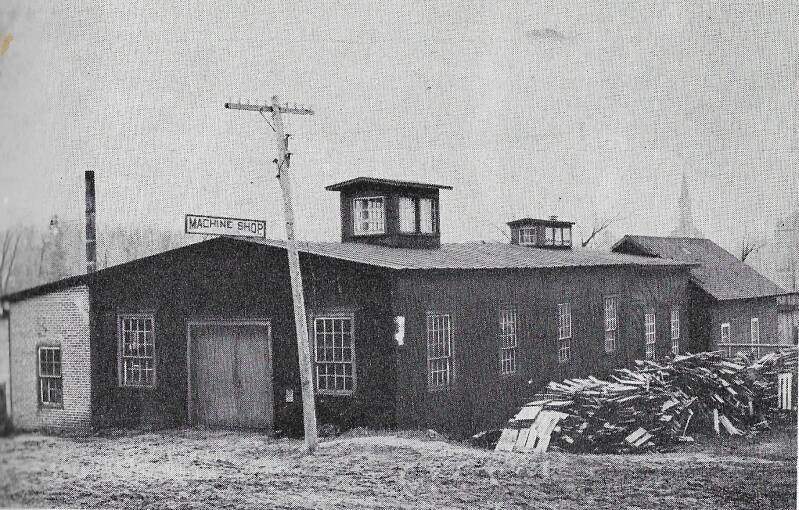 El taller mecánico de Zachow y Besserdich, donde construyeron su vehículo original de tracción a las cuatro ruedas.