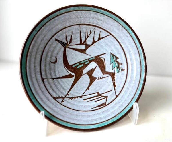 Ambacht Haalderen (Amha) - Wandbordje Hert VERKOCHT