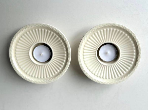 Wedgwood - Set Waxinelichthouders VERKOCHT