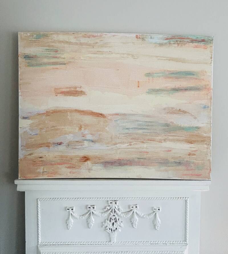 Pastel strand 60*80 private collection