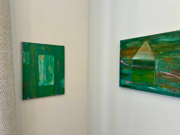 Huis in groen & groen