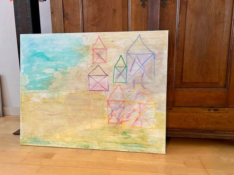 Strandhuizen 70*90 private collection