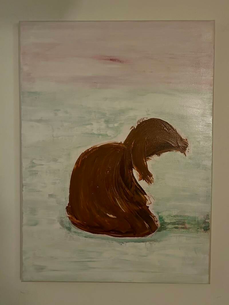 Roos Steen 55*75 SOLD