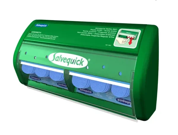 Salvequick pleisterautomaat detectie