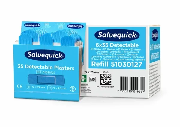 Salvequick navulling detectie