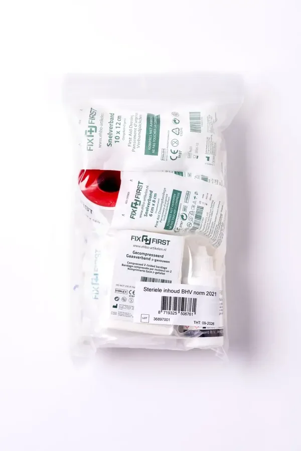 Steriele inhoud BHV 2021