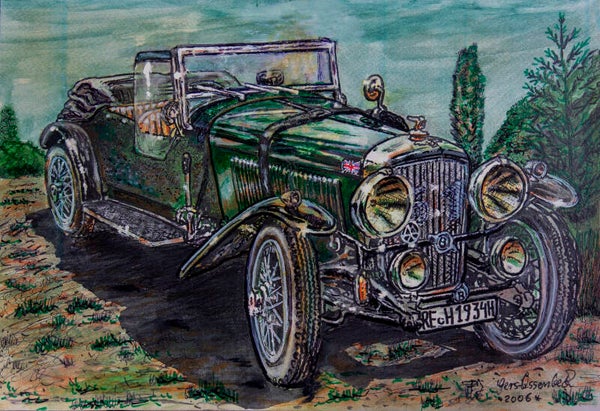 Oldtimer - Bentley Cabrio 1930