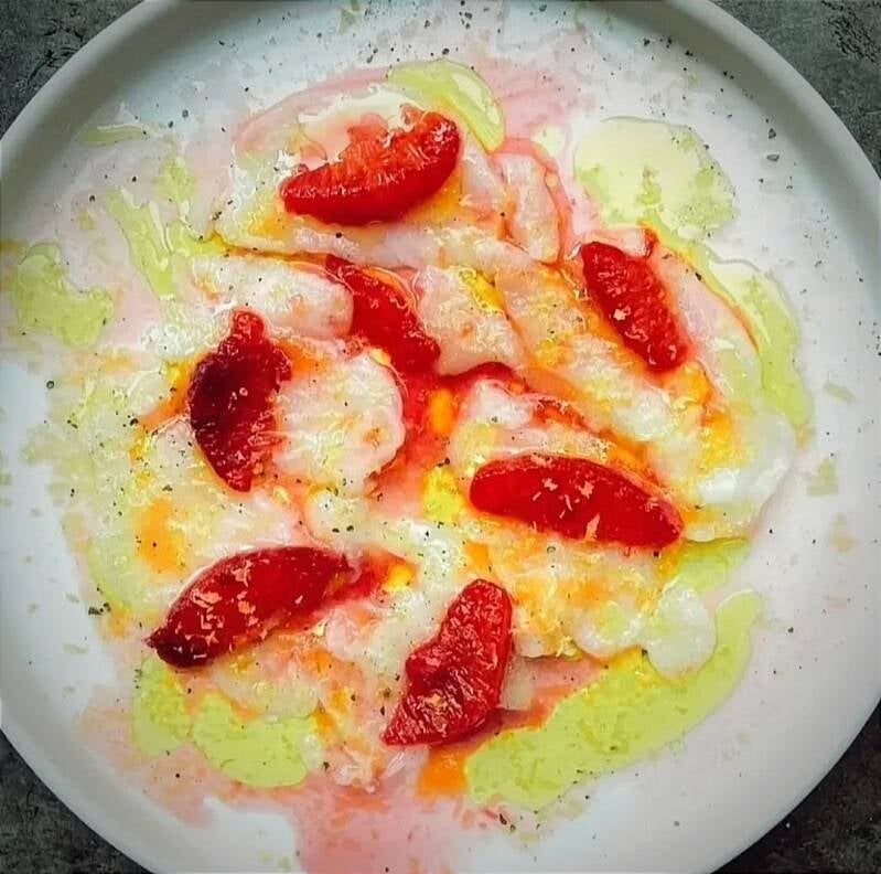 Fish tiradito, Wedding Ibiza