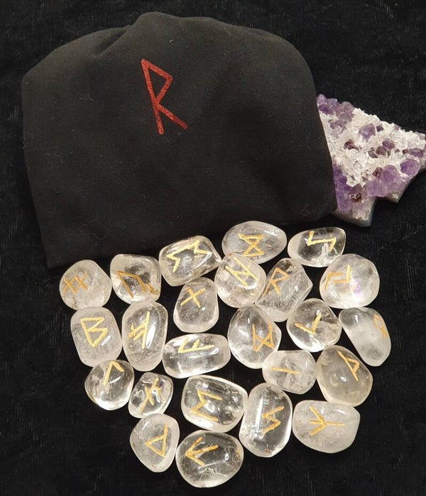 Runes en Cristal de roche