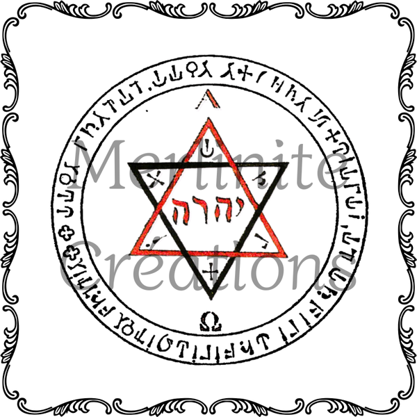 Pantacle de L'Abbé Julio - N°23 - ADONAI