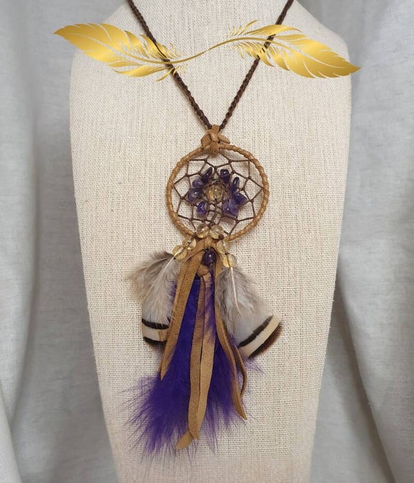 Sautoir Capteur de Rêves - Sérénité & Inspiration