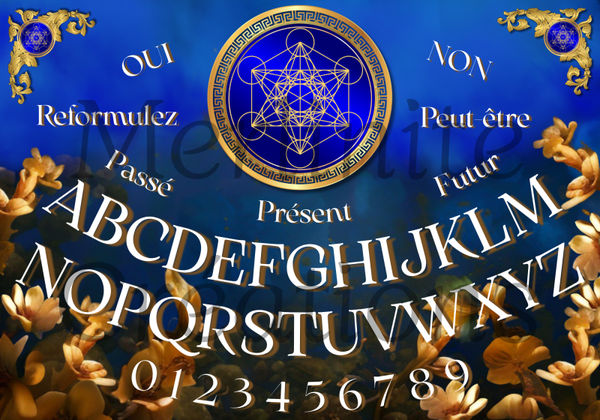 Planche de Spirithésie - Cube de Métatron