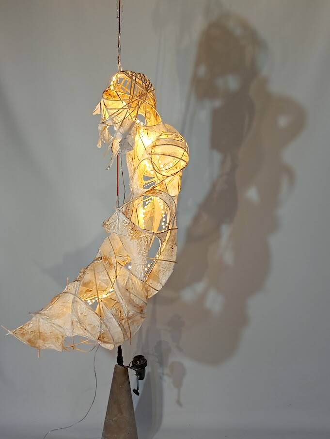 zijdepapier licht 
