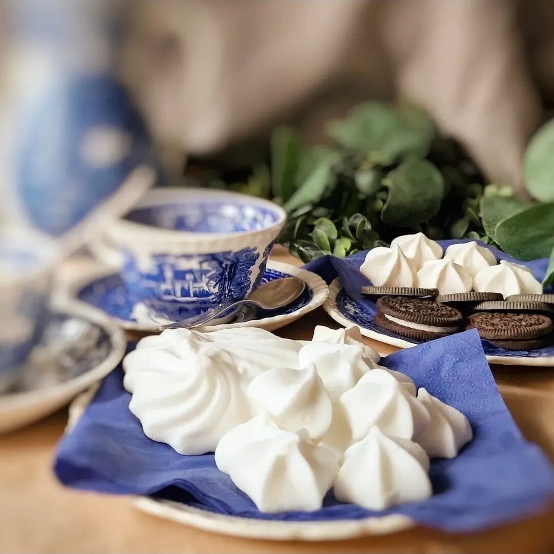 small meringue with fun (soap)