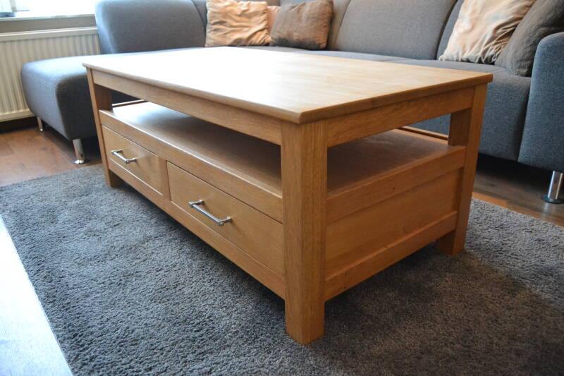 Eiken salontafel