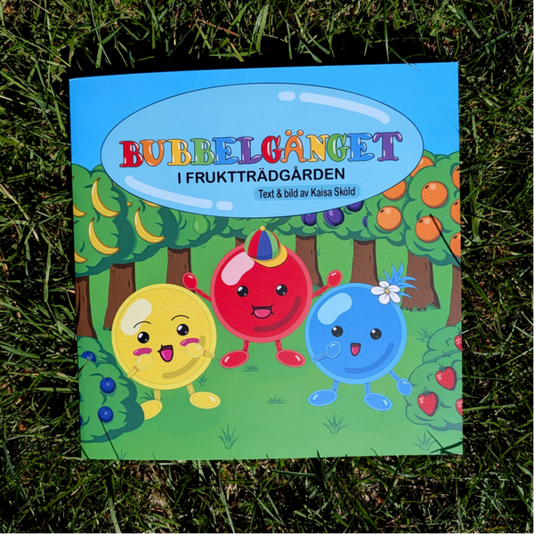 Bilderbok - Bubbelgänget i fruktträdgården