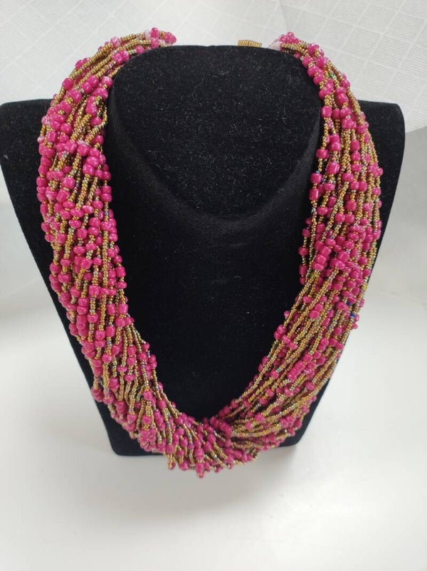 COLLIER EN PERLE MASSAÏ