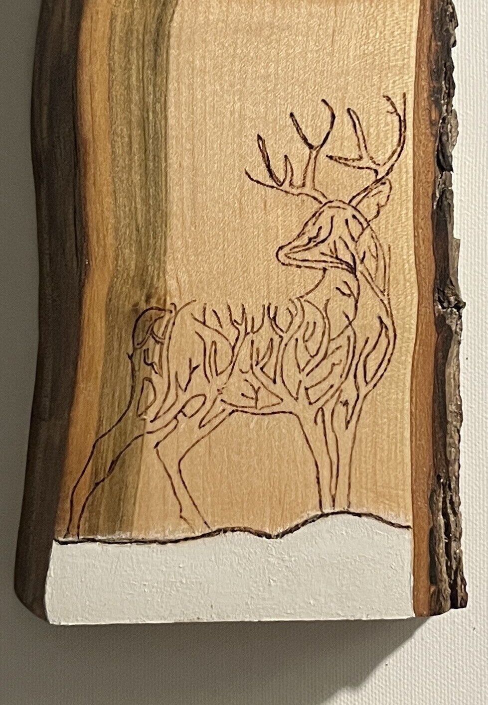 Deer Tree in the Moonlight