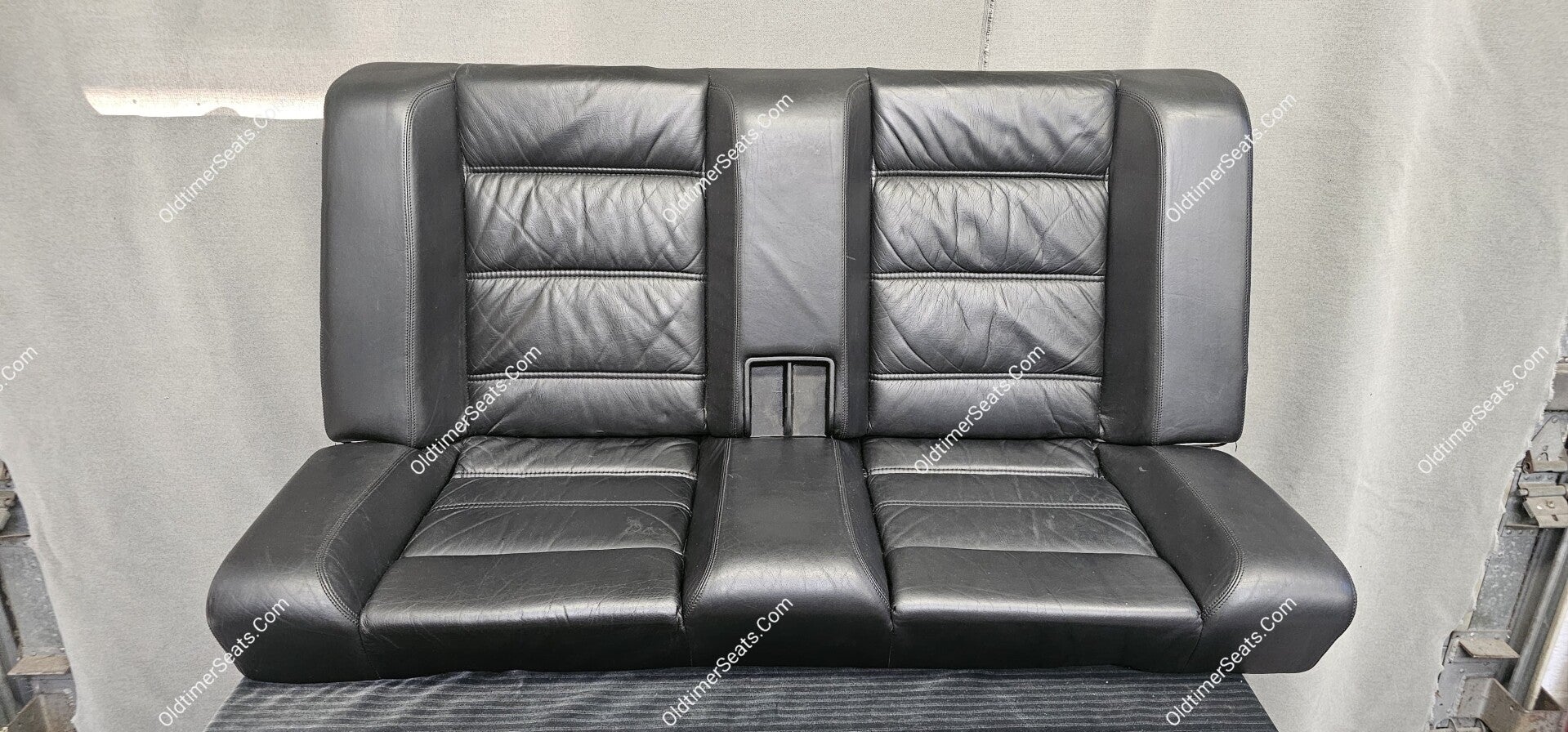 BMW E30 M3 Genuine Rear Seat – Black 0203 Leather In Perfect condition