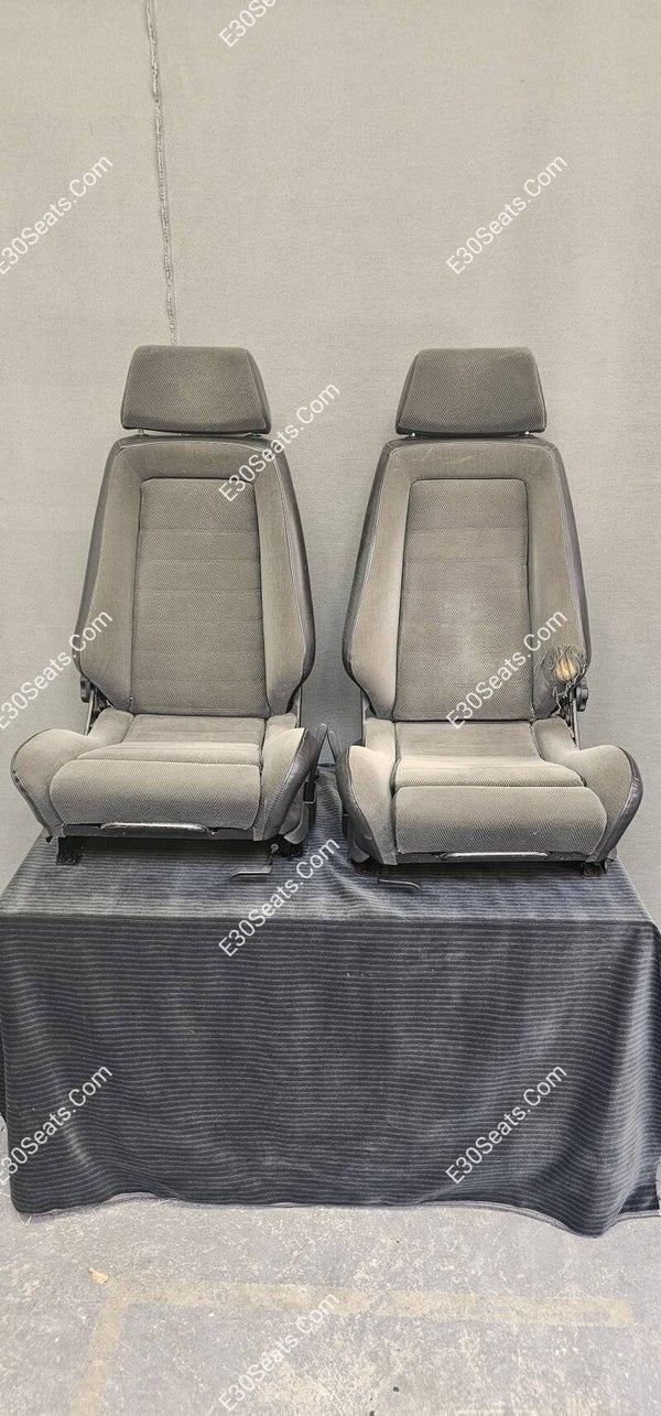 BMW E23 RECARO Seats Fishgrath anthrazit