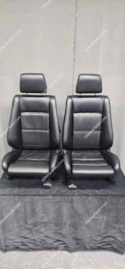 BMW E30 Convertible Sport Seats Black Leather