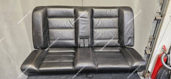 BMW E30 M3 Genuine Rear Seat – Black 0203 Leather with dents