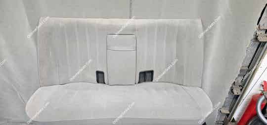 BMW E30 Genuine rear seat 4 door Silber 0270 Diagonal