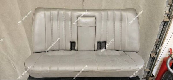 BMW E30 Silber Lether backseat for a 4 door with armrest