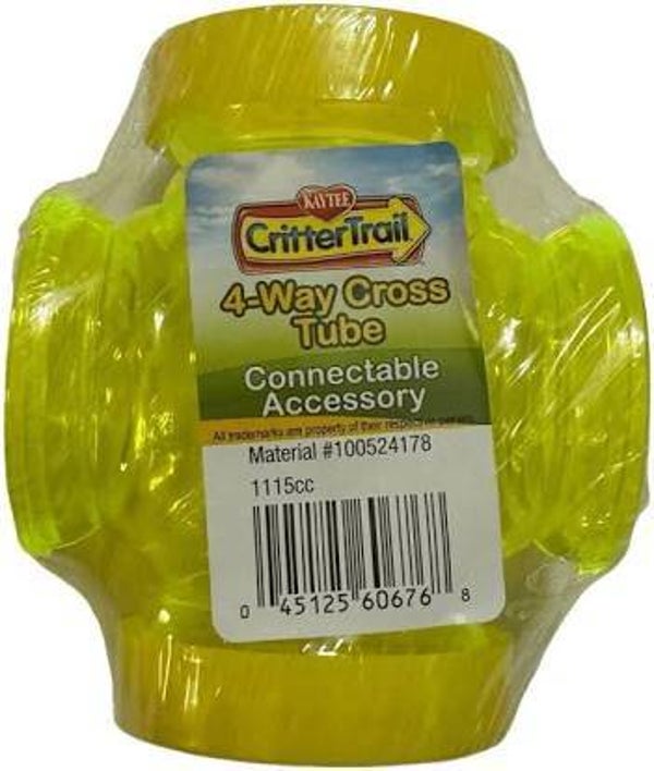 CRITTERTRAIL FUN-NEL TUBE 4-WAY DISPLAY(Pack of 1)