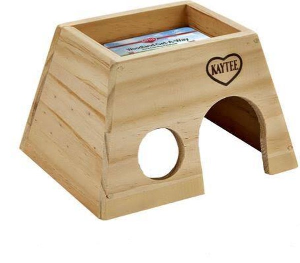Kaytee Woodland Get-a-Way Medium 6.87 in L X 5.75 in W X 4.25 in H