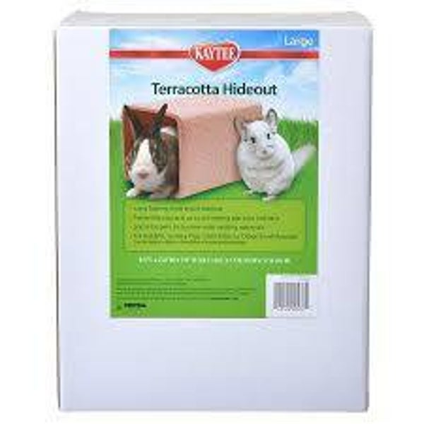 Super Pet-Terracotta Chew Proof Hideout- Red Small