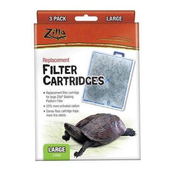 Zilla Replacement Filter Cartridges Large 3 Pack