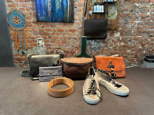 🧵 Workshop lederen tas maken