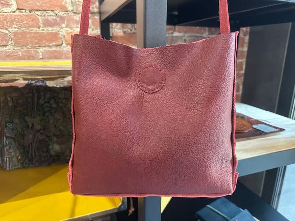 Workshop lederen tas maken: tote bag — halve dag workshop