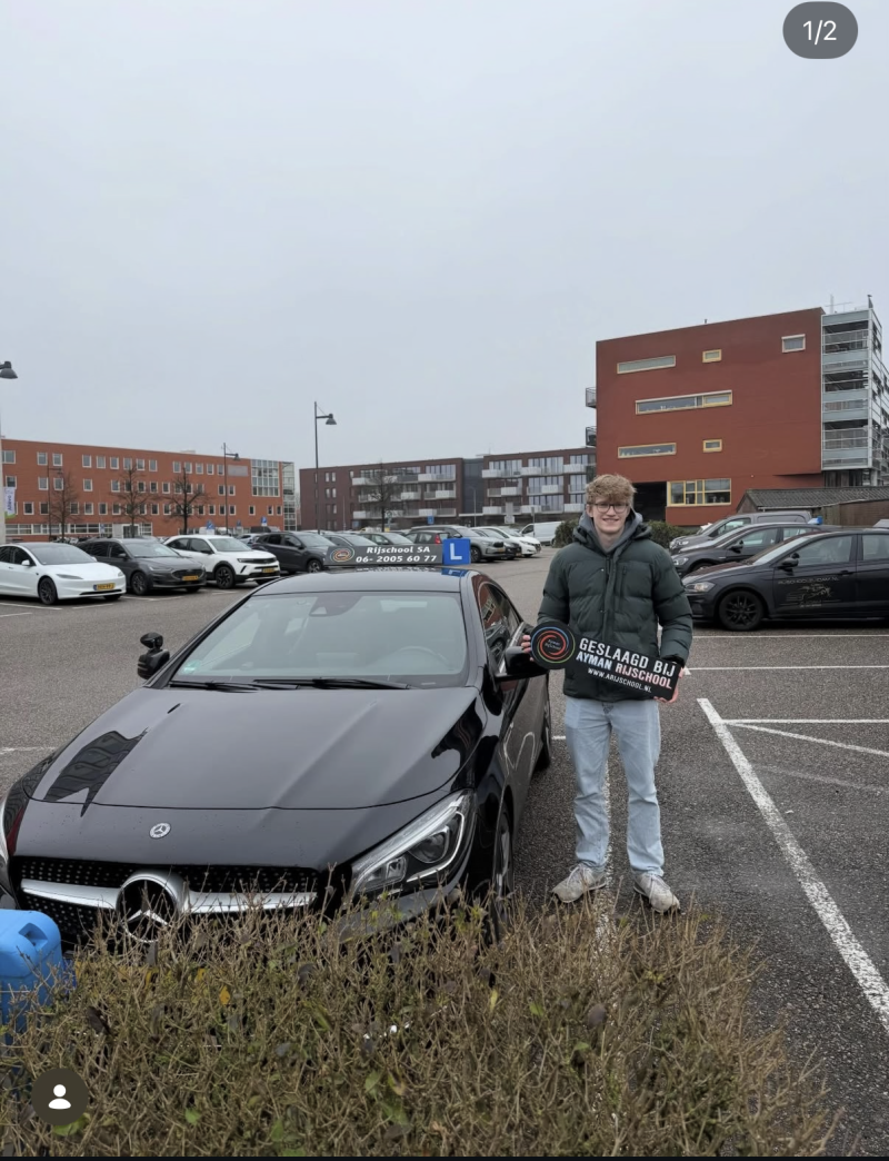 Luca is op 24 feb 2026 geslaagd