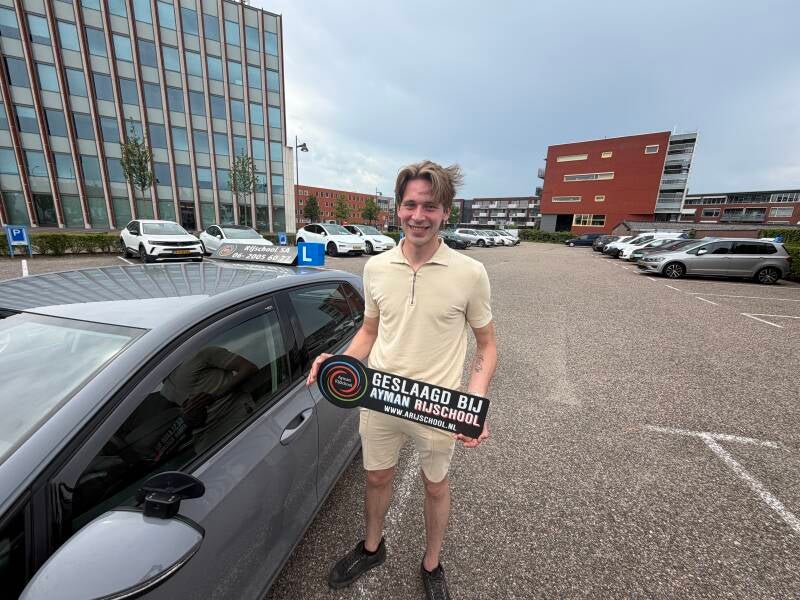 Quin is op 29 mei in 1x geslaagd