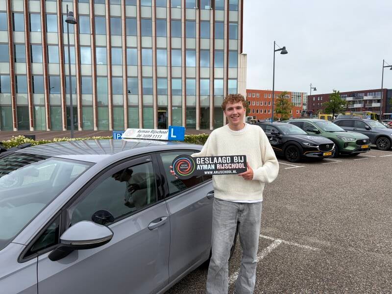 Jochem van dijke is op 17 mei 2026 in 1x geslaagd