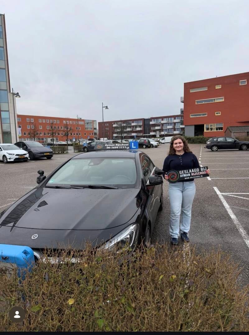 Eva is op 11 feb 2026 in 1x geslaagd