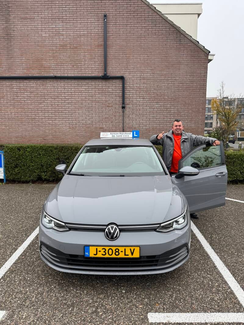 Ahmed is op 6 november 2024 in één keer geslaagd