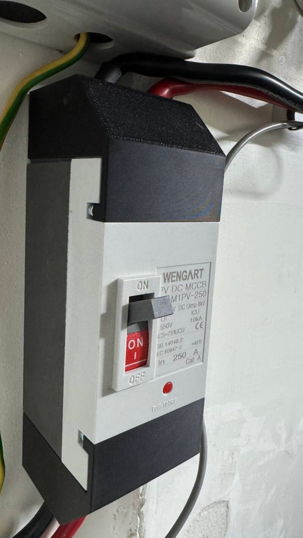 Capot protection Disjoncteur MCCB WGM1PV-250