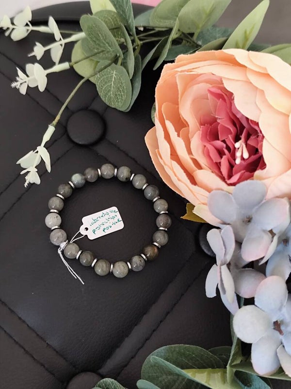 Bracelet labradorite 8