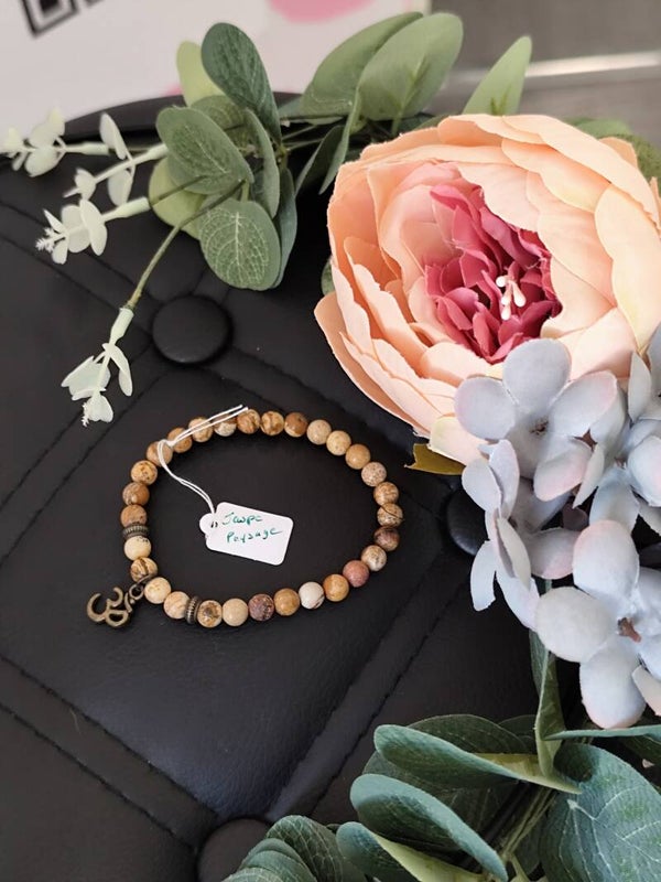 Bracelet Jaspe zebre