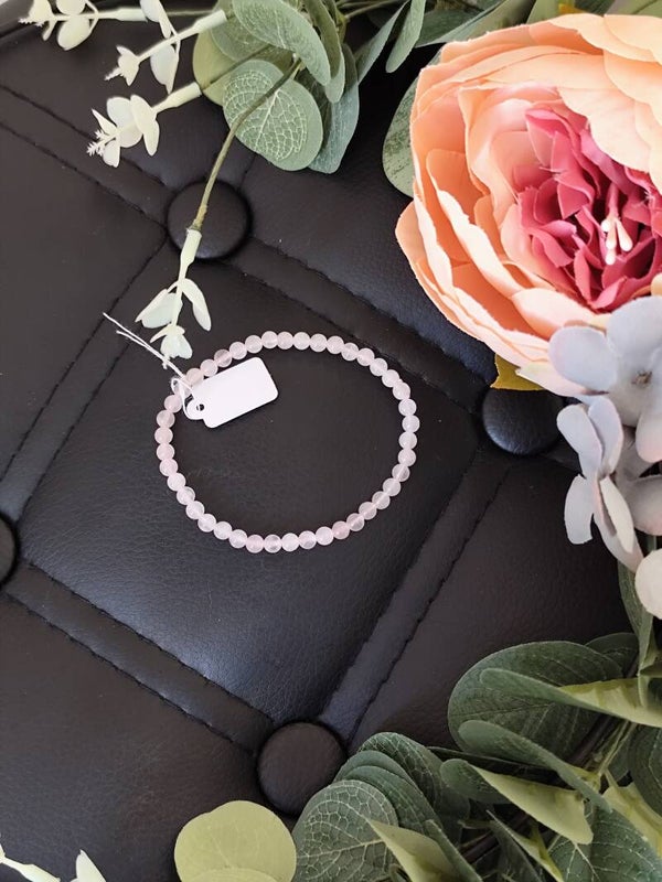 Bracelet quartz rose 4