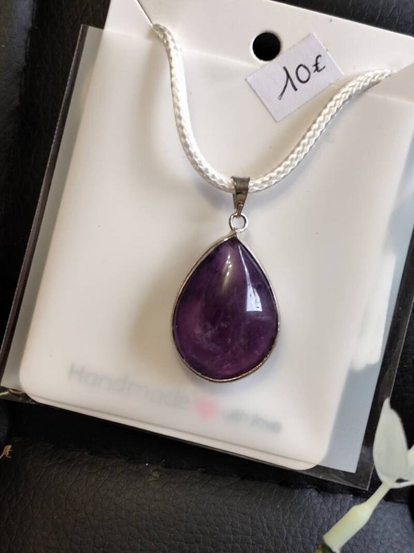 Collier améthyste
